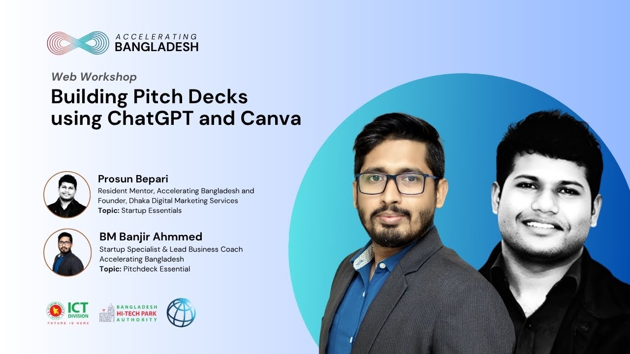 Crafting Powerful Pitch Decks with ChatGPT interactive workshop